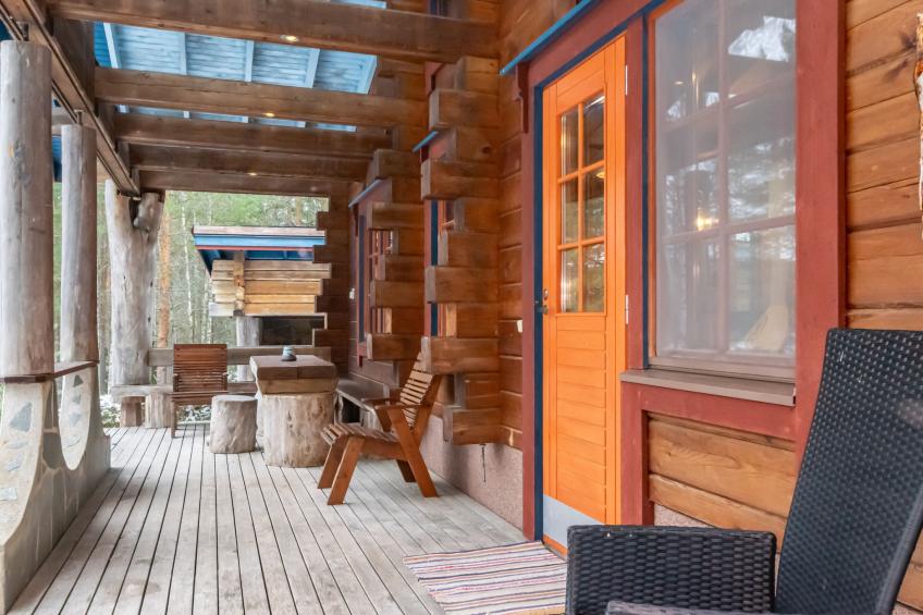 Riutankolo, mustosen lomamökit - foto 19