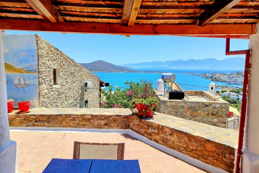 Authentisches Kreta Elounda Haus mit Meerblick Margarita