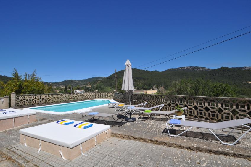 Villa con piscina privada, wifi, aire acondicionado y vistas a montaña ideal pa - foto 42