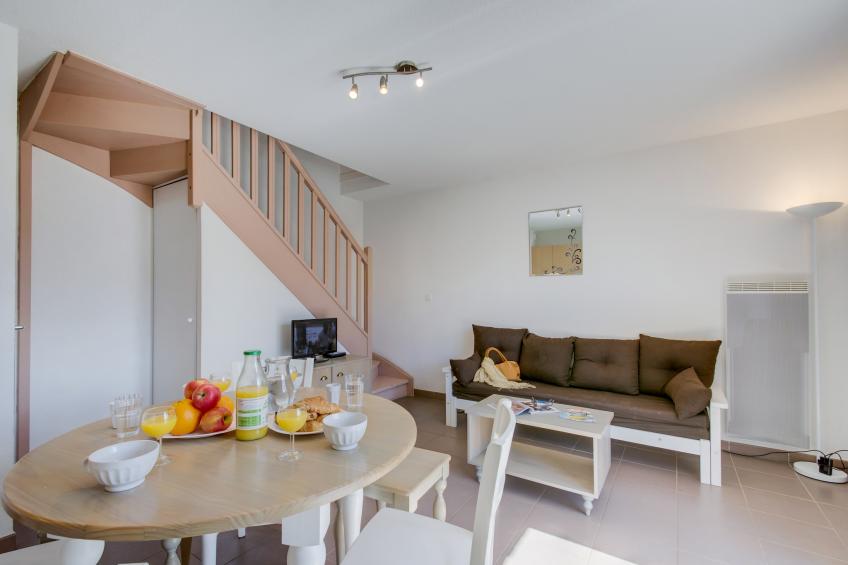 Le Domaine d'EnsÃ©rune	Maison 2 piÃ¨ces avec coin nuit 6 personnes - foto 10