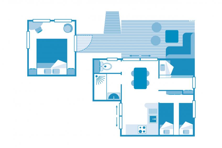 Lodge Forest Camp 6p 3Bdrms - foto 9