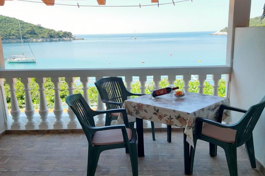Apartments Franka Saplunara-Double Room with Terrace and Sea View - foto 10