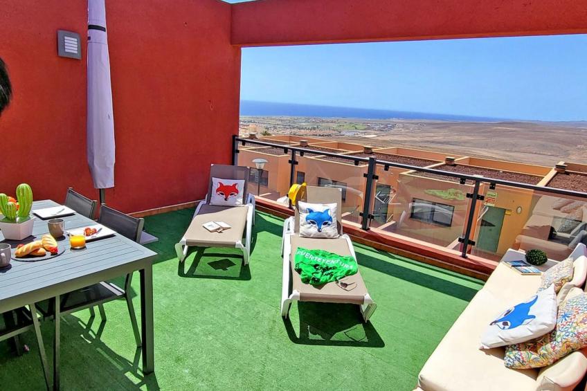 in Castillo Caleta De Fuste mit Großer Terrasse und Panoramablick