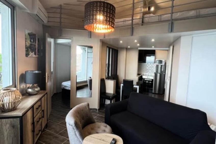 Résidence Tranquillité Bleue 1 Appartement Vue Mer En Duplex 1 Chambre 1 Mezzanine - foto 2