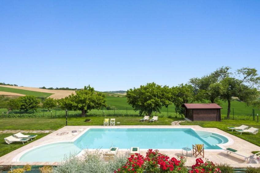 Villa i Gelsi Marche Urlaub, privater Pool - foto 7