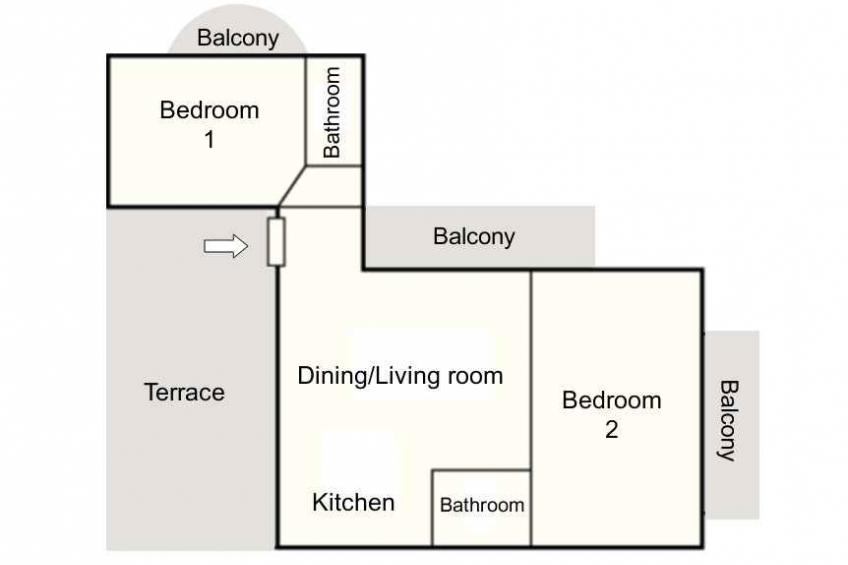 Holiday apartment with balcony - BF-PZHT - foto 25