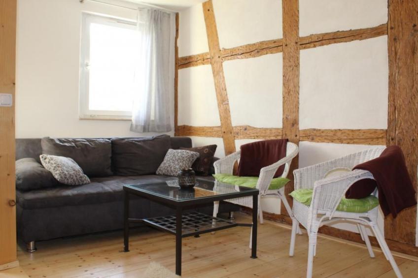 Wohnung in Creglingen mit Terrasse und Garten