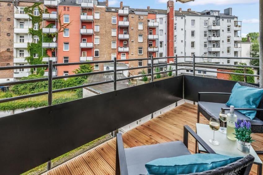 Appartement in Südfriedhof mit Großem Balkon - foto 6