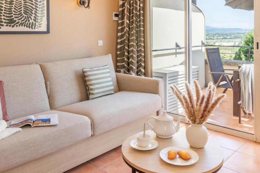 Pierre & Vacances Village Pont Royal en Provence Apartment 4 people - 1 bedroom - Balcony or terrace - Air-conditioned - Renovated