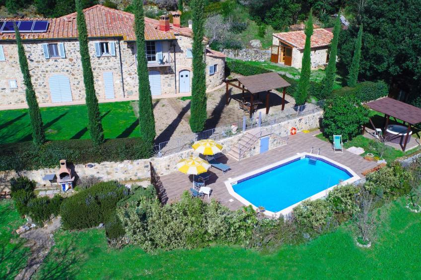 in Montecastelli Pisano mit beheiztem Whirlpool - foto 24