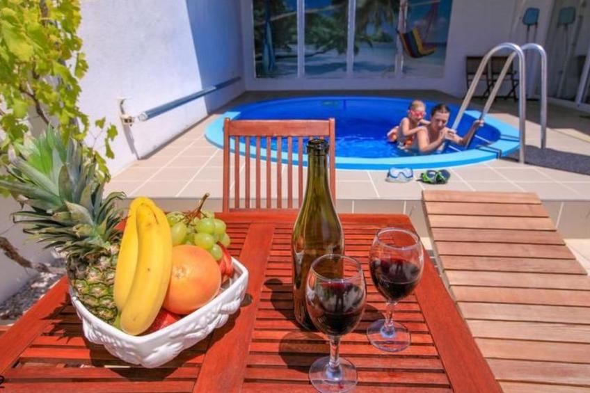 Appartement mit Terrasse