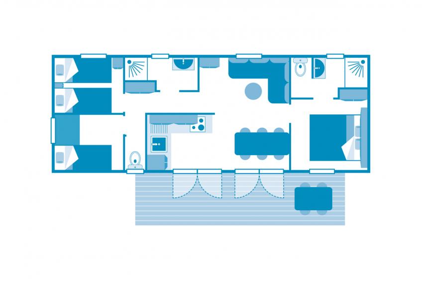 Cottage Pouncho 6p 3Bdrms AirCon - foto 9