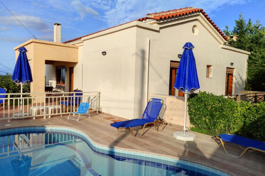 Villa Stefanos, Meerblick, privater Pool, Rethymno