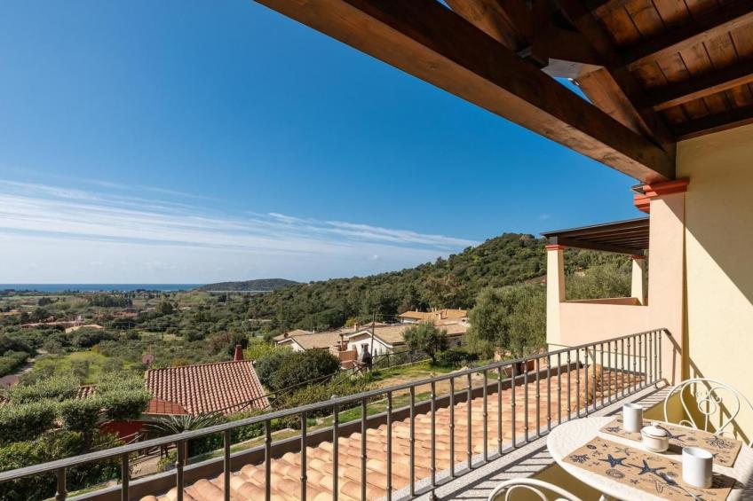 Haus mit Panoramablick in Chia in natürlicher Umgebung