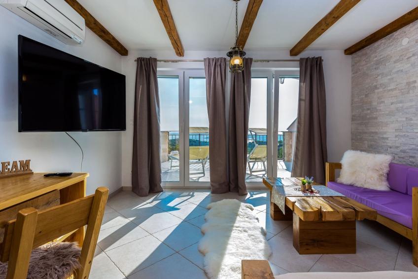 Meerblick Ferienvilla Haus Lucija mit Pool - foto 17