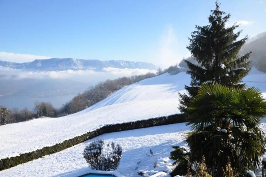 Le Petit Belvédère: Chalet Avec Piscine & Vue Lac - foto 17