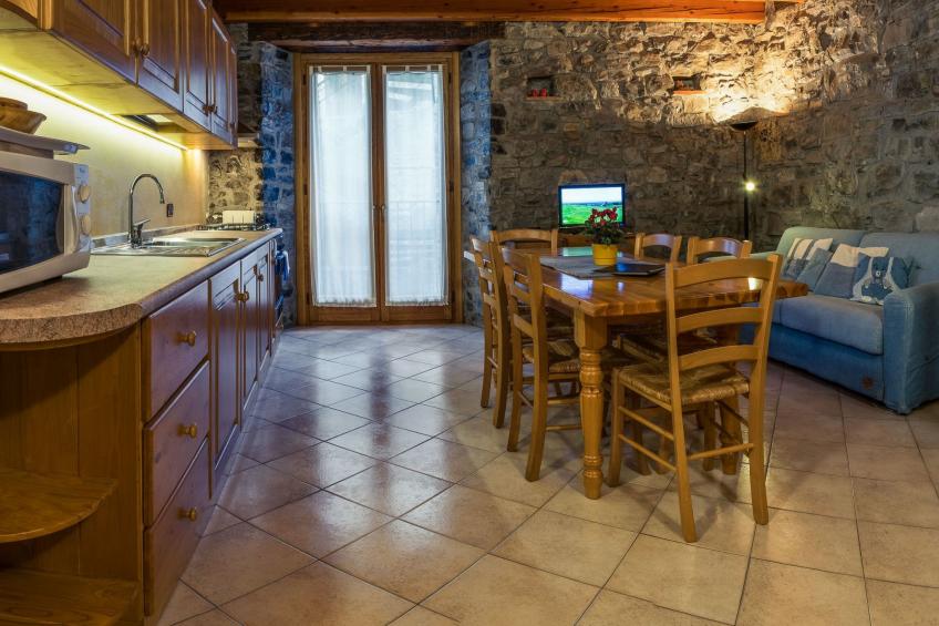 Dreistöckiges Apartment in einem historischen Gebäude