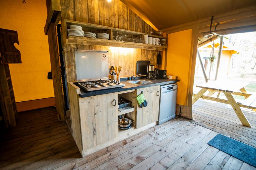 6 persoons Luxe Safaritent - foto 10