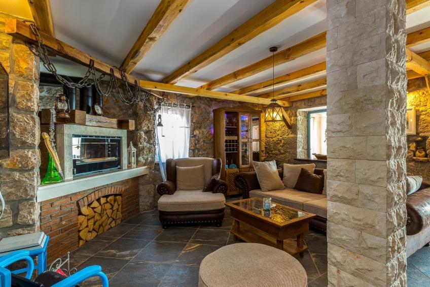 Meerblick Ferienvilla Haus Lucija mit Pool - foto 27