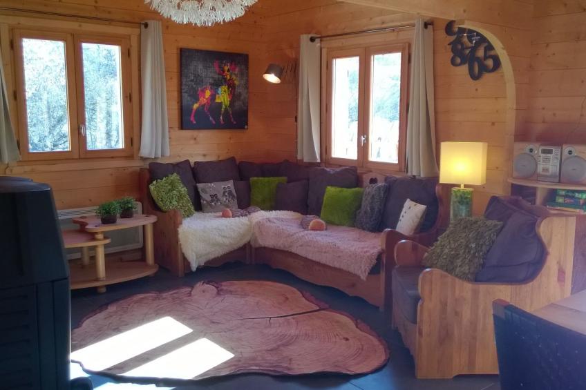 Komfortables Chalet in ruhiger Lage mit Panoramablick in der Nähe von La Plagne