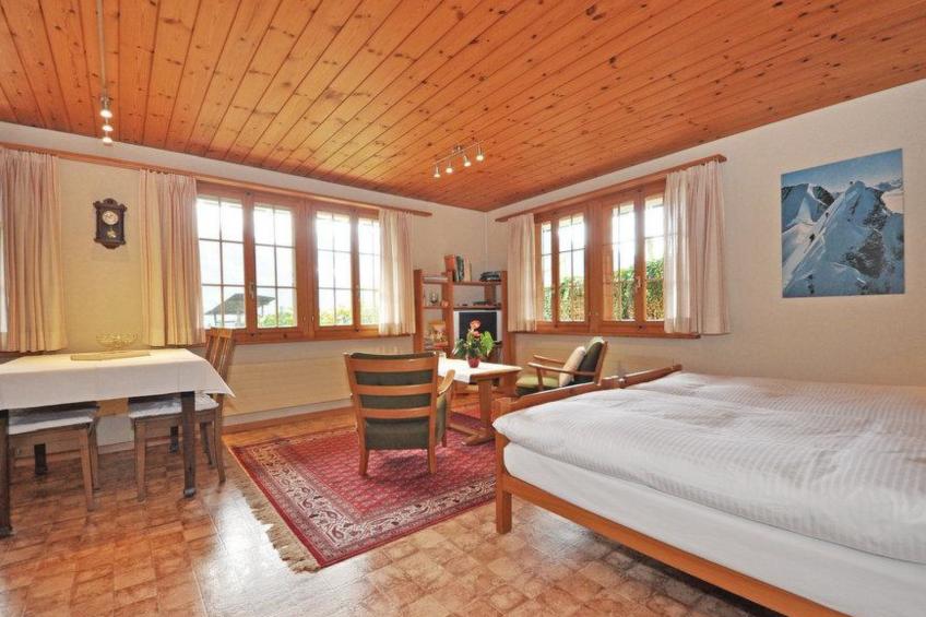 Chalet Bodenweg Appartement/Fewo, Bad, WC, 1 Schlafraum 1-Zimmerwohnung - foto 6