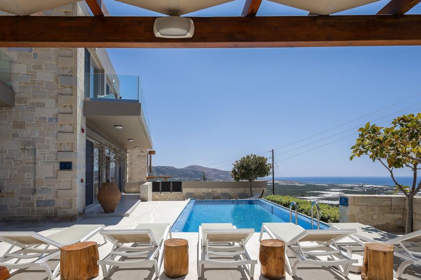 Villa Elpida I Meerblick, ''beheizter'' Pool - foto 9