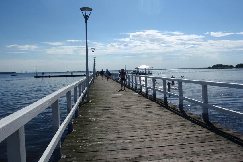 Komfortowy apartament z basenem i ogrodem dla 6 osób w Stepniczce - foto 14