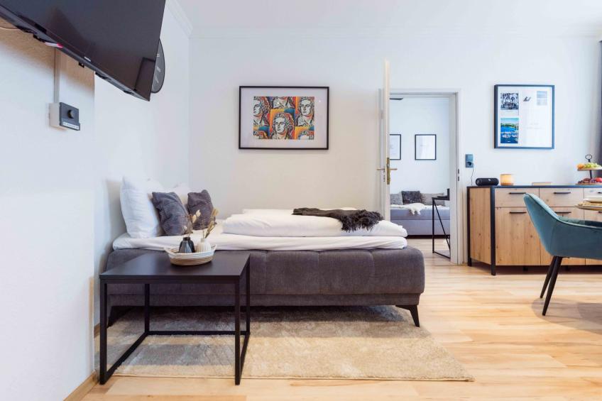 Schiller Apartment im Zentrum von Hof. Küche, Parkplatz, 250MBit Wlan - foto 25