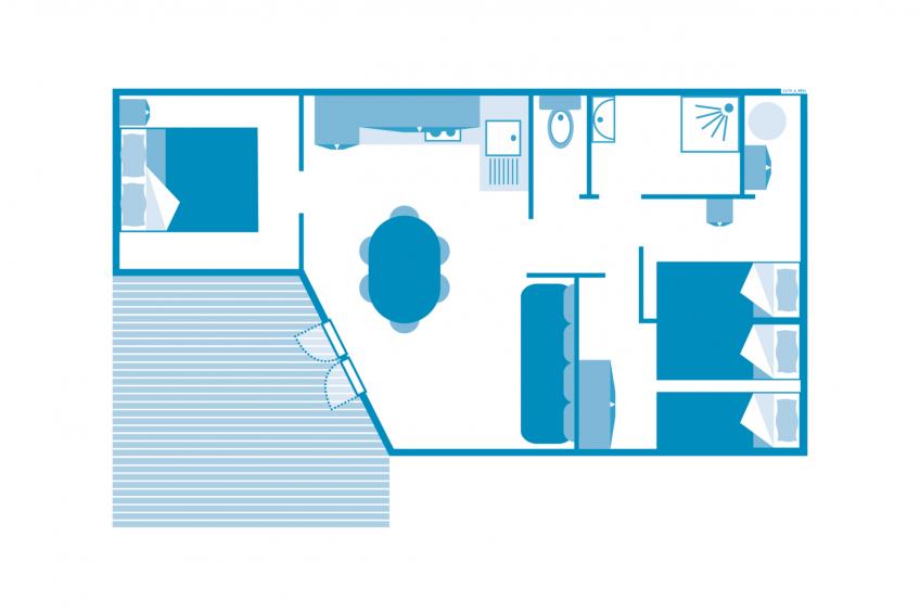Chalet 6p 3Bdrms AirCon - foto 10