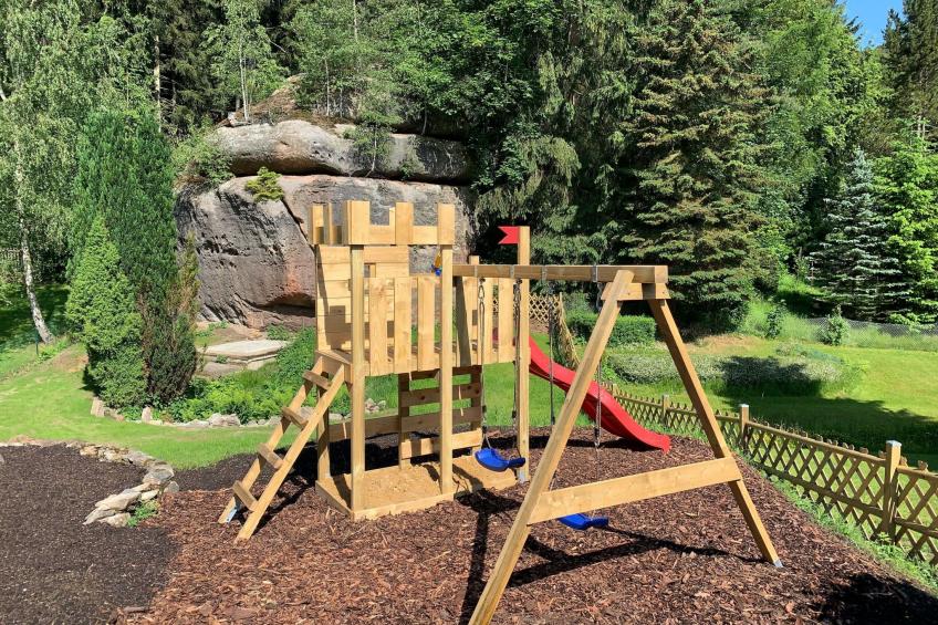 Waldferienhaus Dunja mit Sauna, Whirlpool, direkt am Waldrand, Kletterfelsen - foto 11