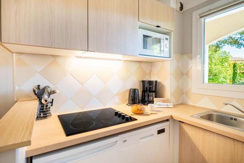 P&V Premium les Rives de Cannes Mandelieu Apartment 5 people - 1 bedroom - Terrace or balcony - Renovated - foto 12