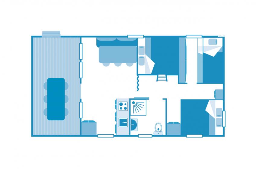Lodge Safari 6p 3Bdrms AirCon - foto 11