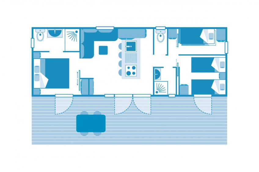 Cottage 6p 3Bdrms AirConPremium - foto 10