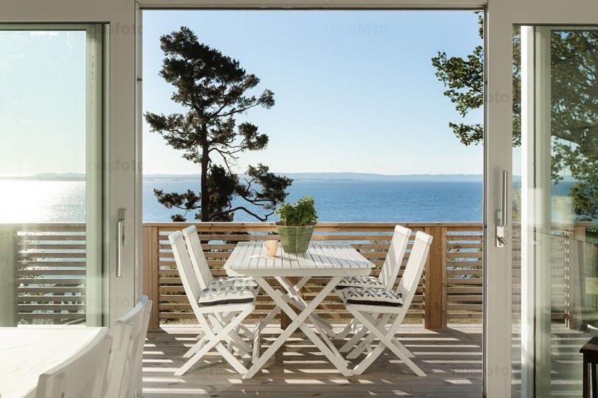 Ein  kleines Holzhaus