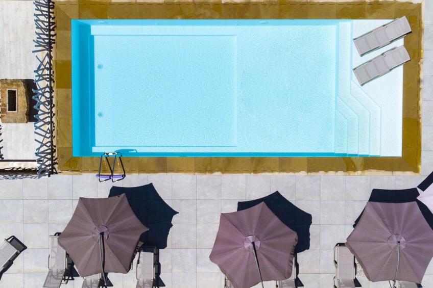 Lila Wohnung mit Schwimmbad und Meerblick - foto 34