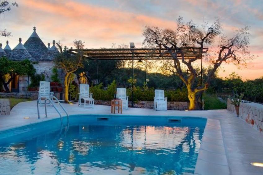 11 Trulli in Martina Franca mit privatem Pool