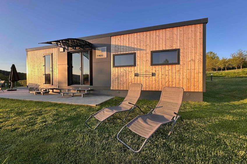 FERIENDORF SEEBLICK - Tiny Chalet am Eixendorfer See