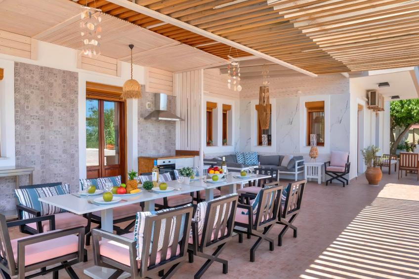 in Paralia Kourna mit Grill, Terrasse und Garten - foto 16