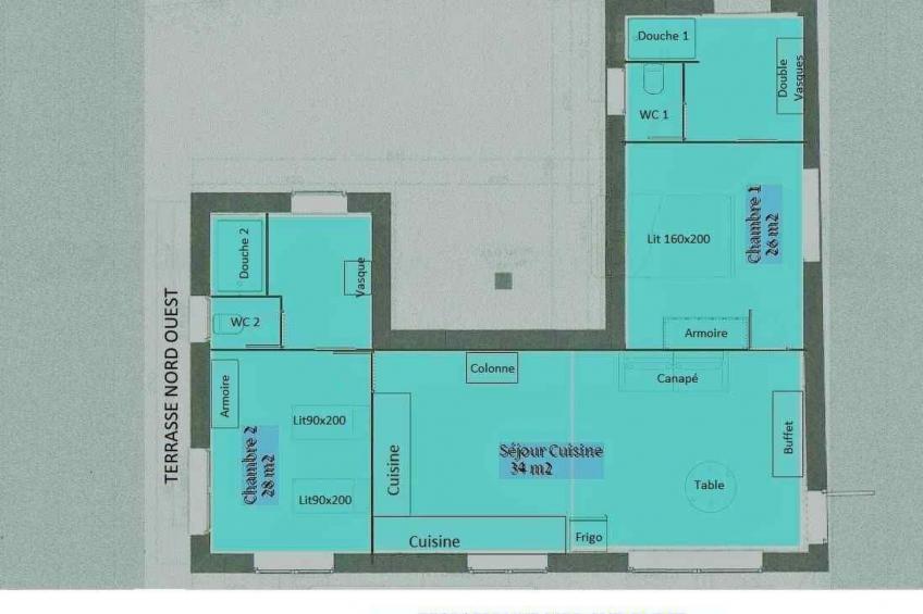 Villa des Plages-Valinco 2Zi Super Meerblick 250m - foto 8