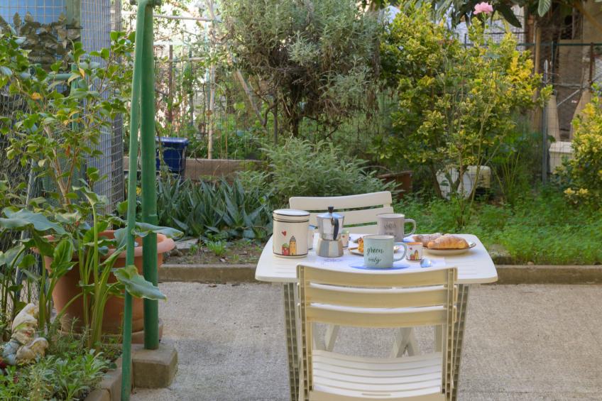 Il cortile nel centro