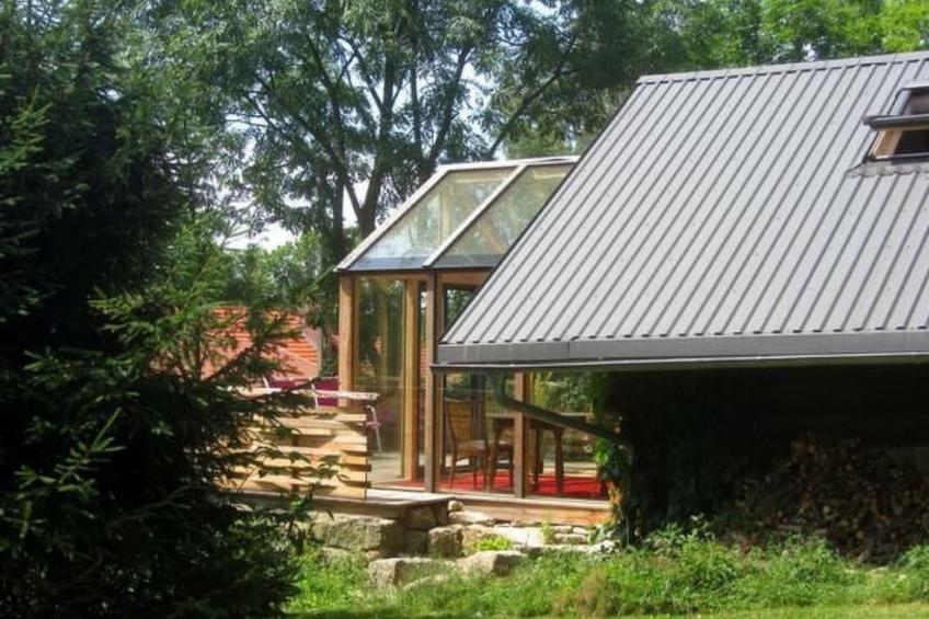 Blockhaus in Gajówka mit Kaminofen - foto 2