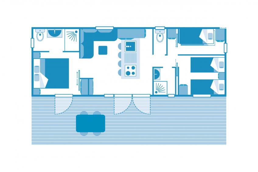 Cottage 6p 3Bdrms AirConPremium - foto 11