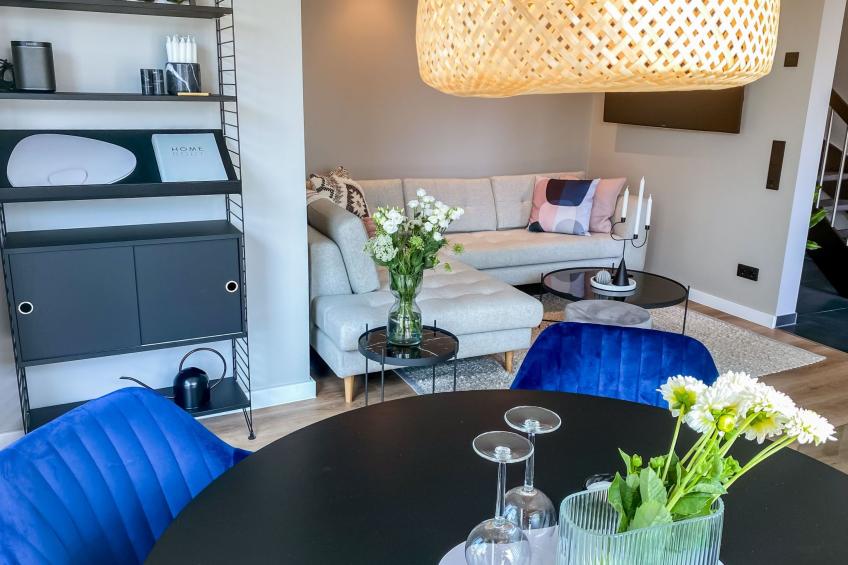 Modernes Ferienhaus mit Sauna, Seeblick, Dachterrasse und Garten - foto 8