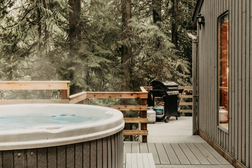 Hütte "Snowline" mit gemeinschaftlichem Pool - foto 21