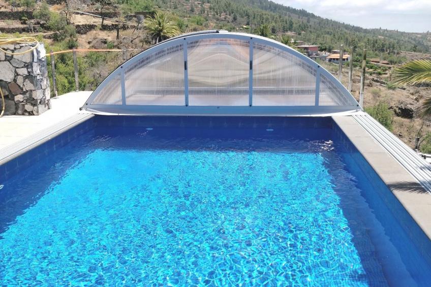 Nettes Ferienhaus in Tijarafe mit Privatem Pool und Panoramablick - foto 5