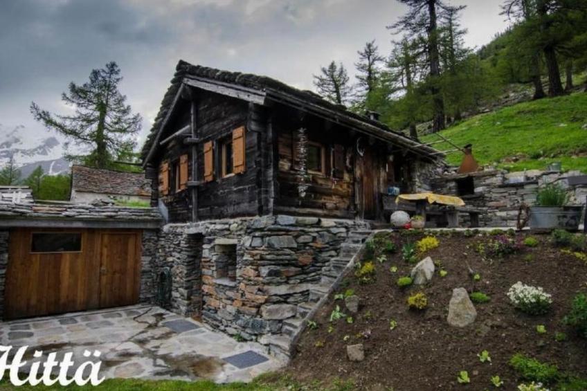 Alphütte Hittä in Simplon-Dorf im sonnigen Wallis