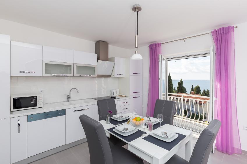 Apartments Villa Enzian - Comfort Two Bedroom Apartment with Balcony and Sea View - foto 7