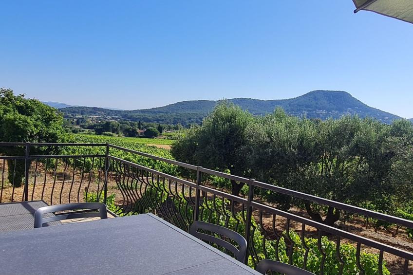 im Herzen der Weinberge, schattige Terrasse umgeben von Grün, Pool - foto 11