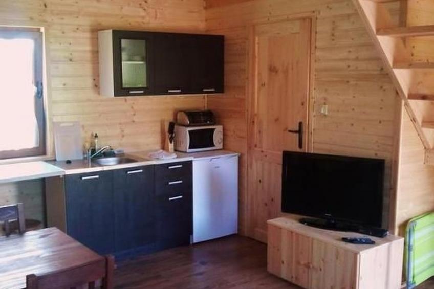 Blockhütte mit Grill und Terrasse in Gleźnówko - foto 4