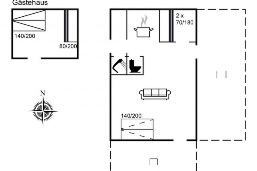 "Vojo" - 100m from the sea in Lolland, Falster and Mon - foto 2